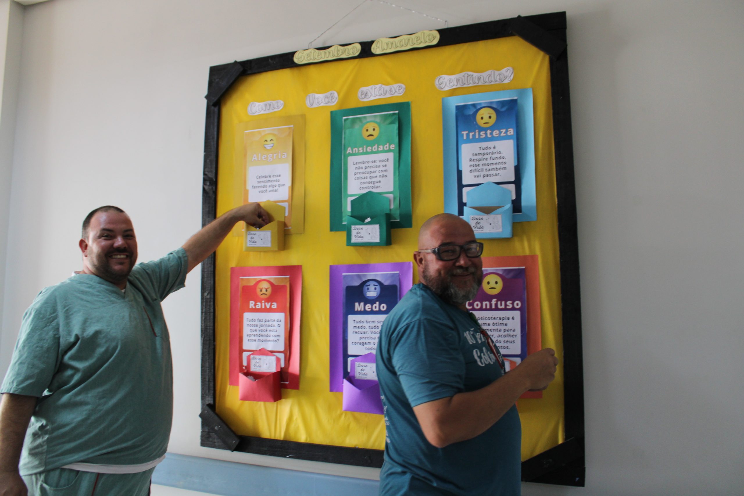 Leia mais sobre o artigo HRP-Unicamp monta Painel de Sentimentos em ação pelo Setembro Amarelo