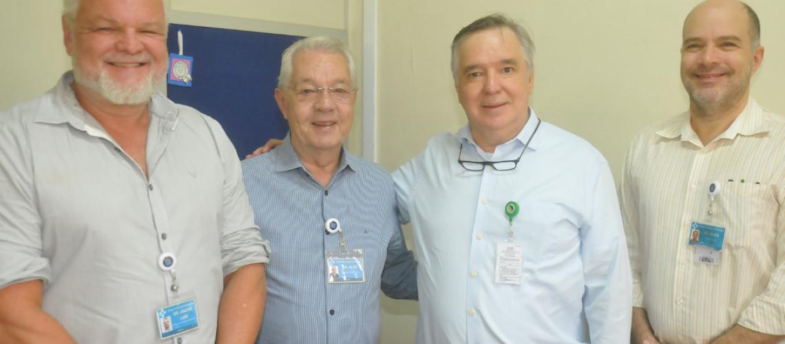 André Gervatoski, Alexandre Valvano Neto, José Roberto Souza e Alex Gonçalves