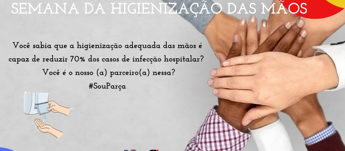 semana da higienização das mãos